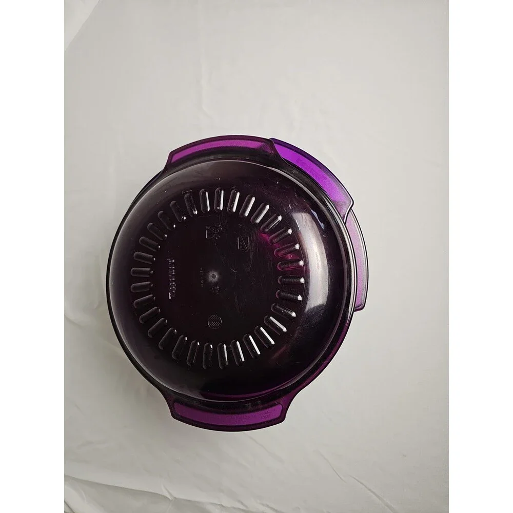 Purple Tupperware TupperWave Stack Cooker for microwave cooking